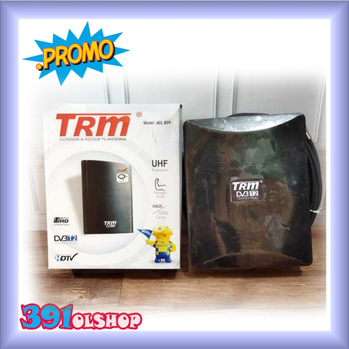 Promo Antena Tv Digital Murah Antena Luar / Antena Dalam TRM 899 INDOOR OUTDOOR Gambar Jernih