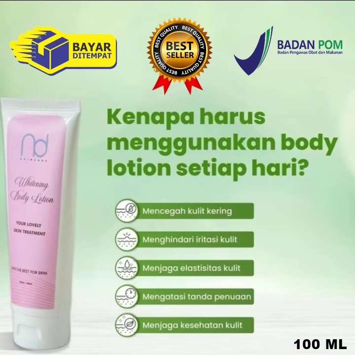 BARUNaydillaskin Whitening Body Lotion 100ml BPOM body lotion kulit kering bersisik viral tiktok