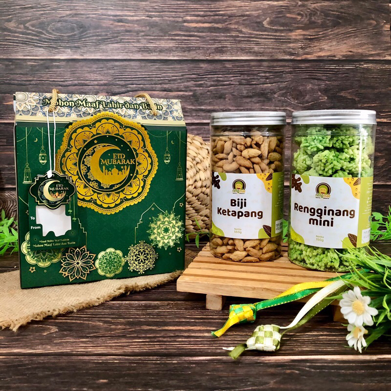 

Hampers Idul Fitri Khas Jakarta Toples Besar isi 2 - Free Handtag
