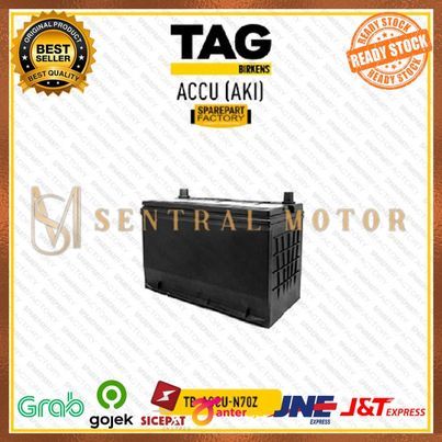 Accu aki mobil kering hybrid N70Z 95B31R