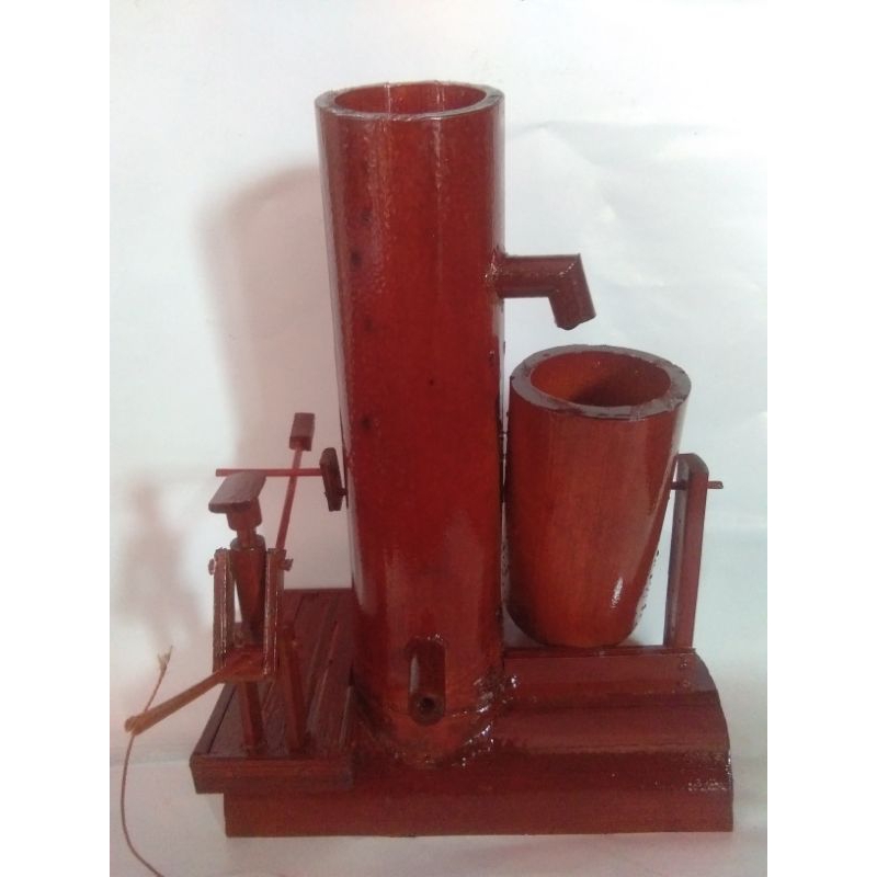 Air mancur waterboom bambu.hiasan.dekorasi kolam ikan.akuarium.kombinasi kincir air bambu