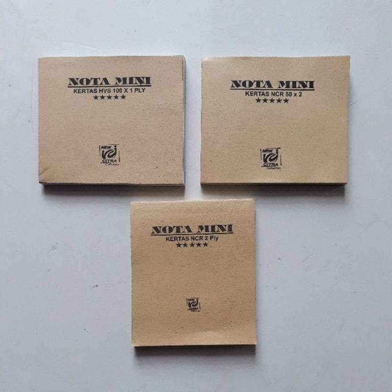 

BUKU NOTA MINI : NEW CITRA COLLECTION