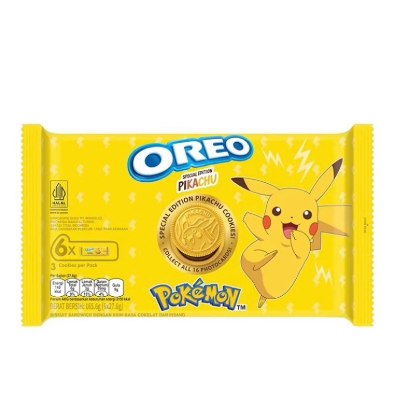 

(READY STOCK) OREO x POKEMON 6x27.6GR