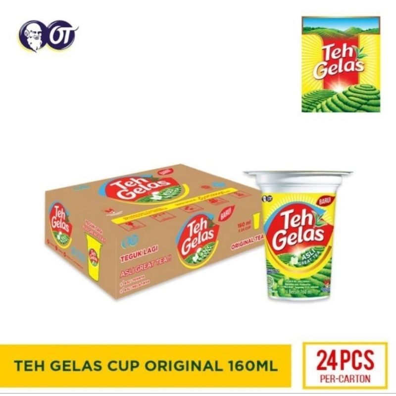 

Teh Gelas Karton (isi 24)