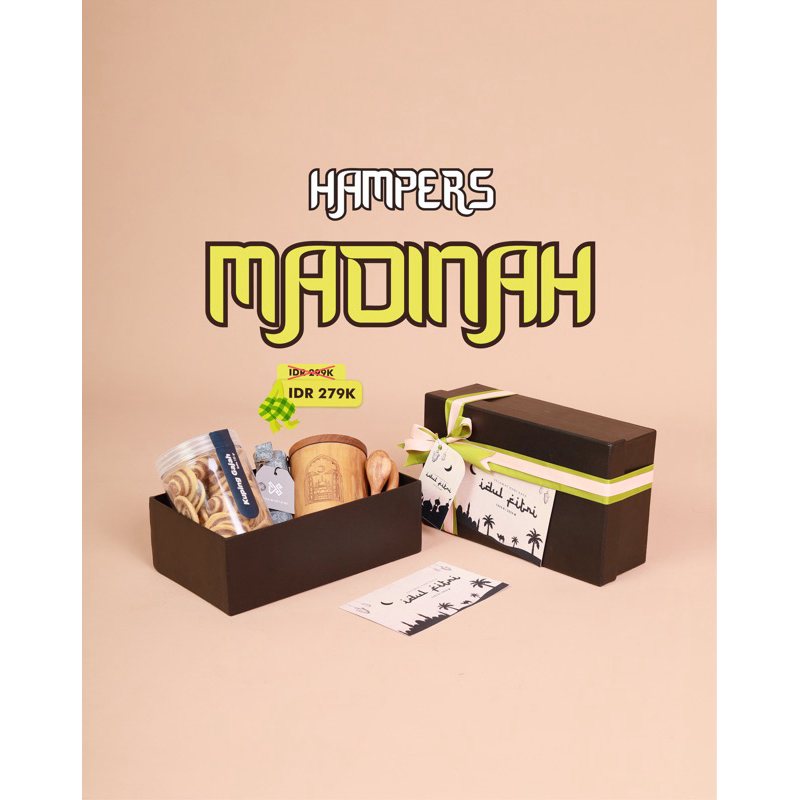 

SAE wooden Hampers lebaran Madinah