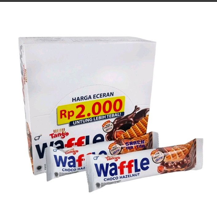 

Tango Waffle Choco Hazelnut 2.000 1 Box Isi 12 pcs x 25g