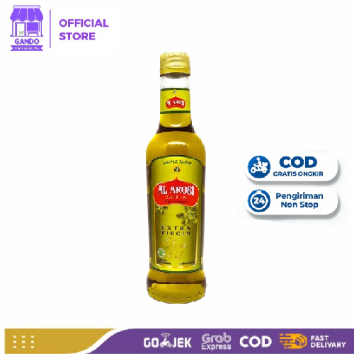Minyak Zaitun Murni Asli Untuk Diminum Kesehatan / EVOO / Extra Virgin Olive Oil / 285 ml