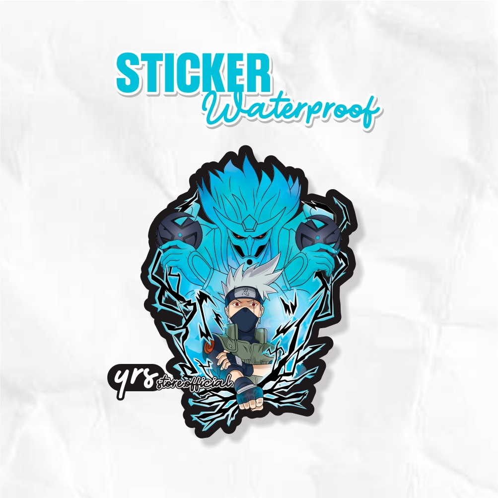 

Sticker Anime Kakashi X Susano / Sticker Anime Waterproof Ukuran +- 7 x 5,2 cm