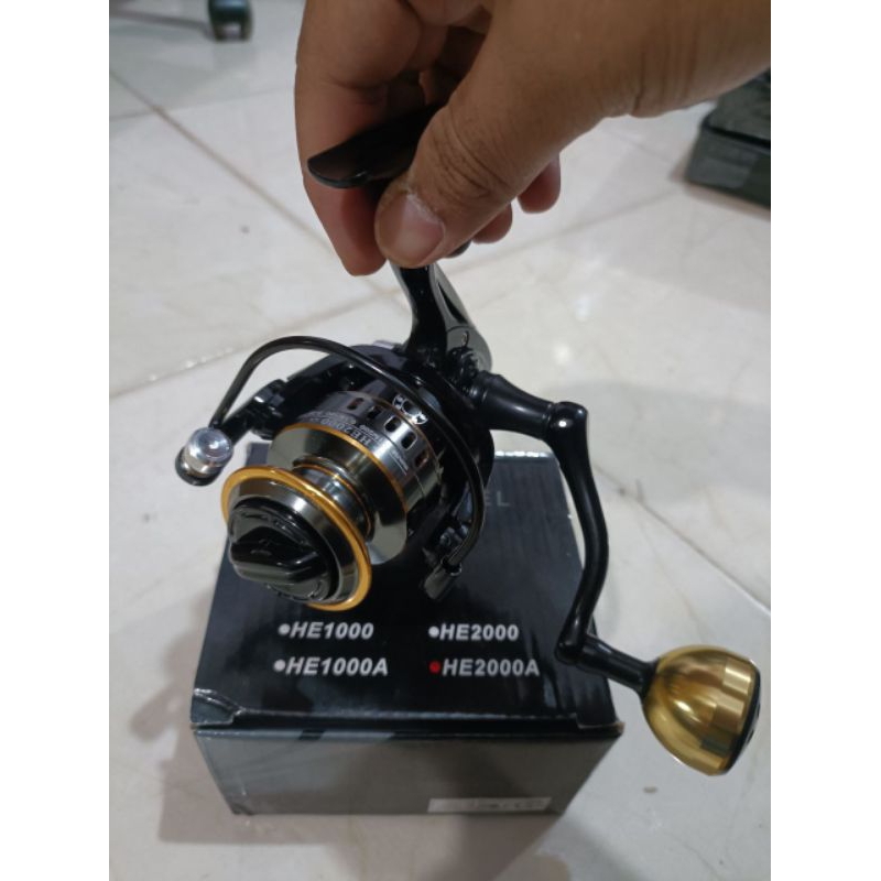 Kagura Linhue HE2000A Reel Pancing Metal Grip Alumunium Import