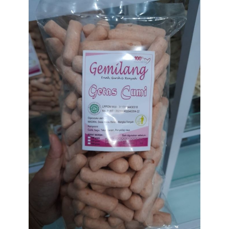 

Getas cumi (200gram)