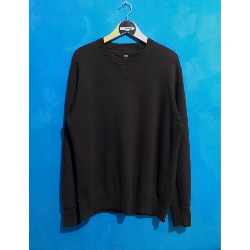Crewneck uniqlo brown