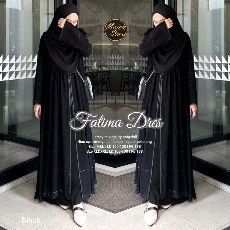 Fatima Dress || Black Series