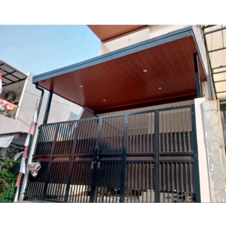 Belanja hemat Kanopi Alderon Rs  Plafon PVC Rangka Baja Ringan