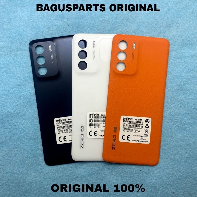BACKDOOR CASING COVER TUTUP BELAKANG INFINIX ZERO 5G 2023 X6815D ORIGINAL COPOTAN