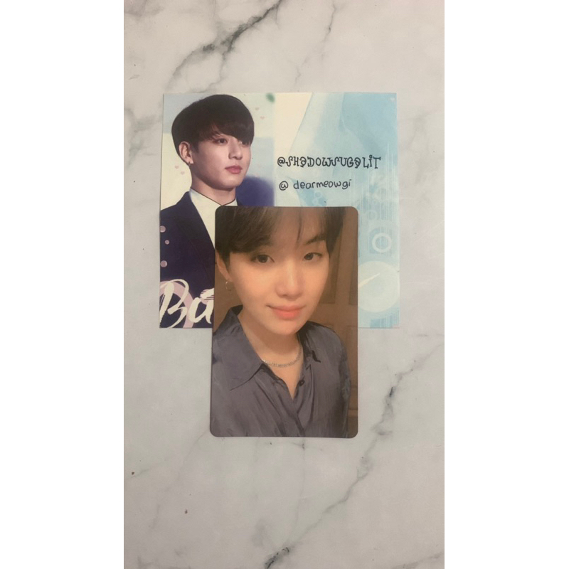 BTS SUGA Yoongi Persona 2 photocard pc