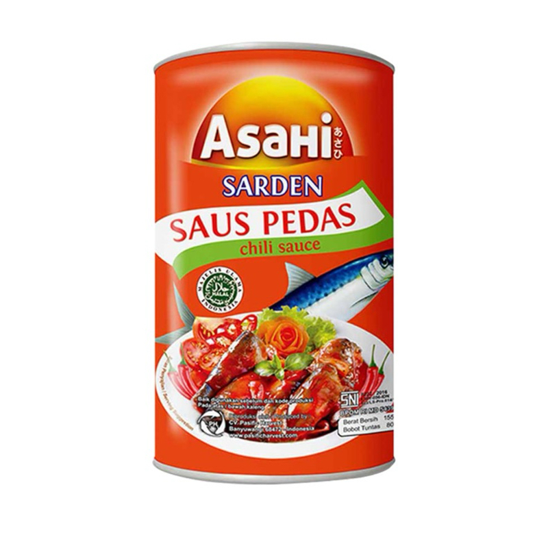 

Asahi Sardines Kemasan Can 425gr