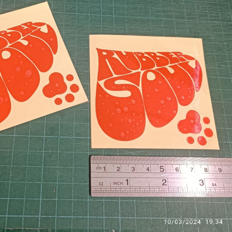 Sticker Cutting Rubber Soul