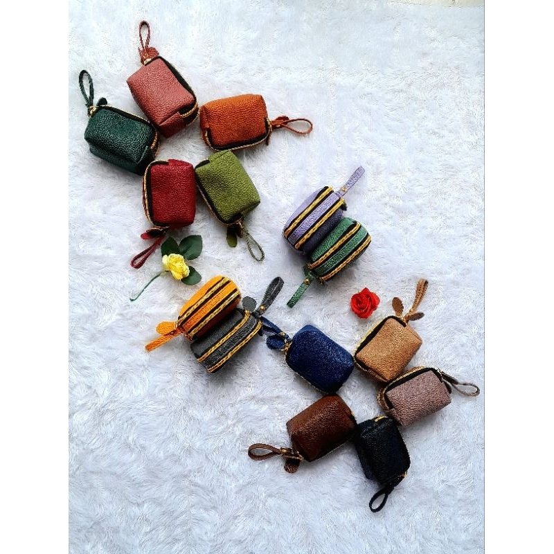 Dompet Koin dan Kartu 2Resleting Papirut