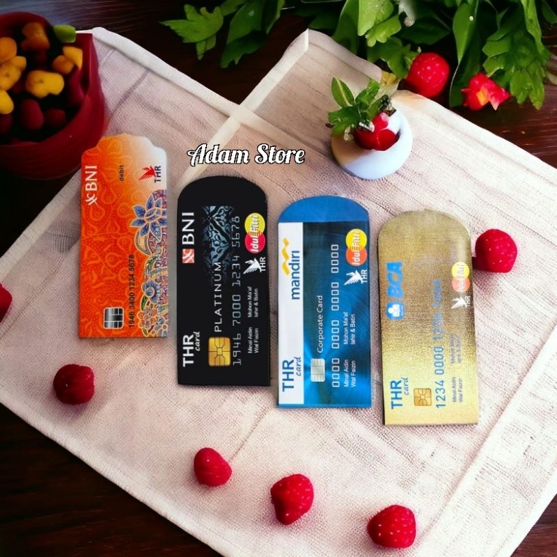 

Amplop lebaran ampau lebaran karakter ATM ukuran panjang isi 50 lembar mix gambar