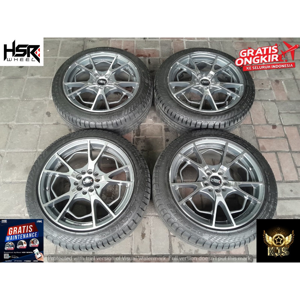 MENJUAL VELG RACING SECOND TERMURAH BERKUALITAS BUAT MOBIL INNOVA CAMRY ACCORD BRV HRV XPANDER SIENT