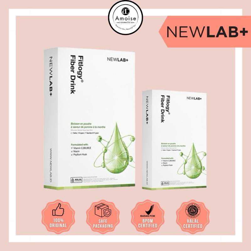 

NewLab Fiber Drink Apple | Minuman Diet Tinggi Serat & Miliaran Probiotic | Pencernaan 100% Lancar