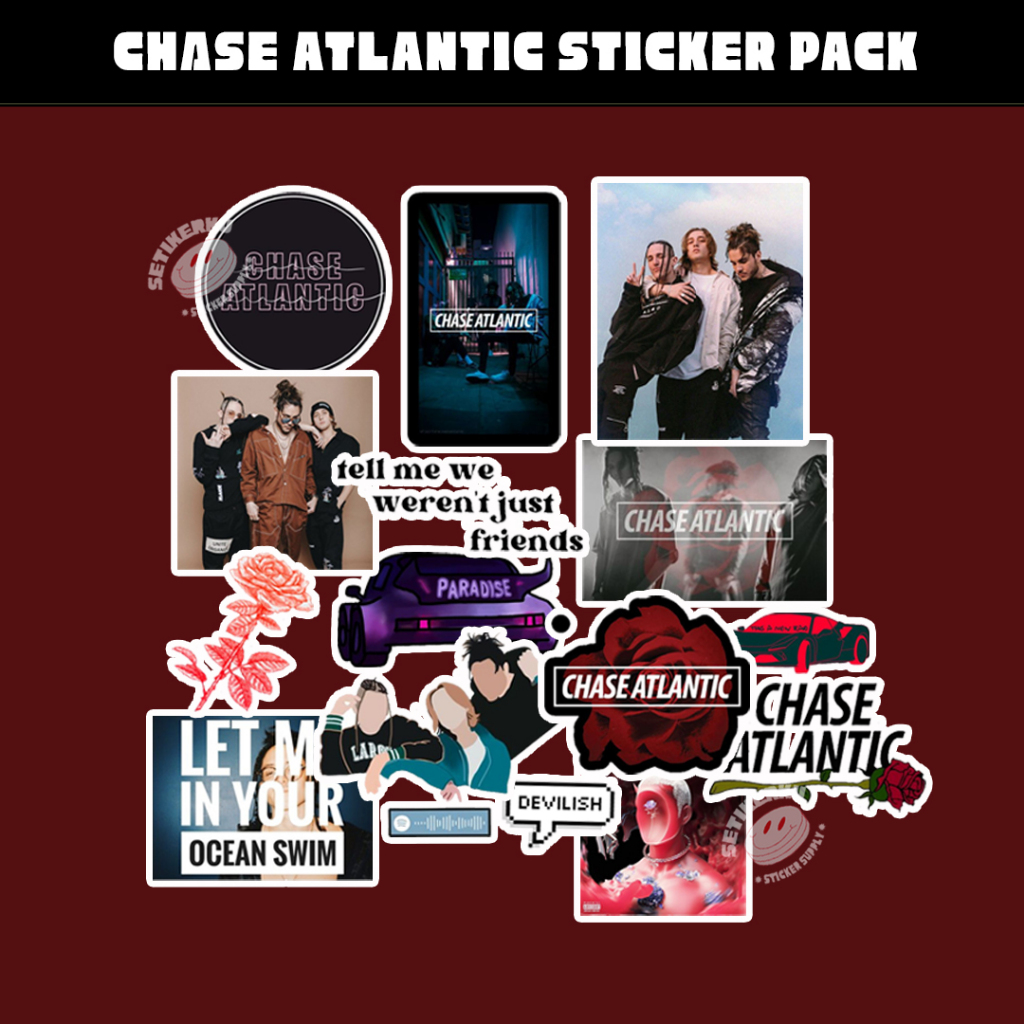 

Chase Atlantic Sticker Pack A6 (15pcs)