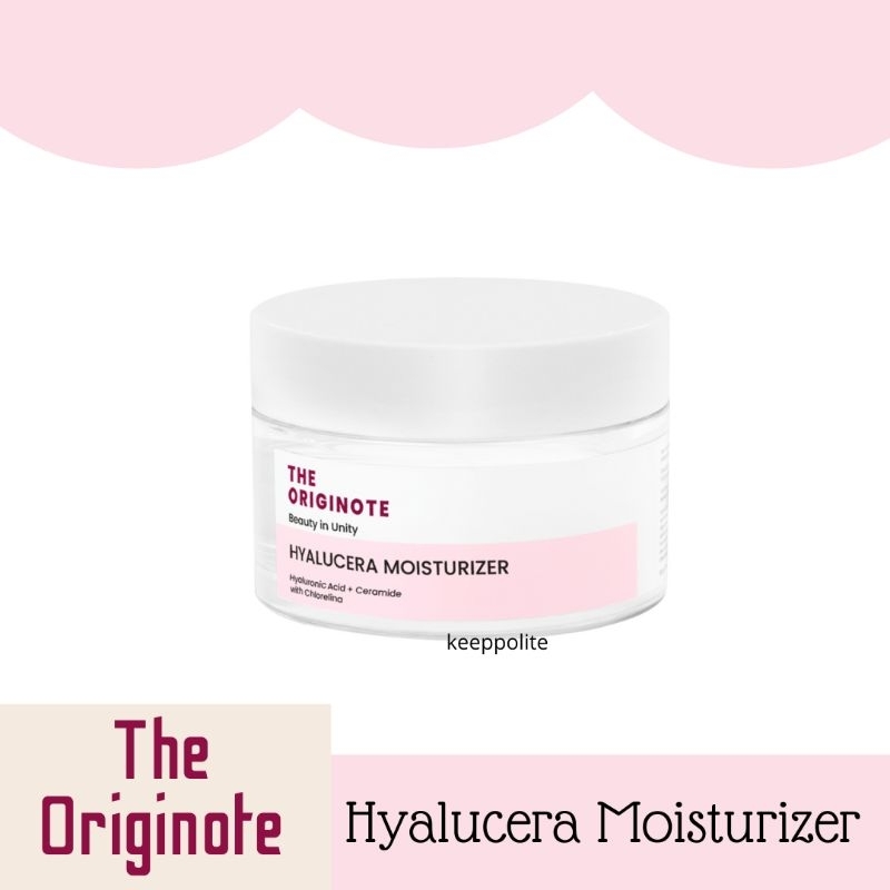 THE ORIGINOTE HYALUCERA MOISTURIZER / The Originote Moisturizer Hyalucera 50 gr
