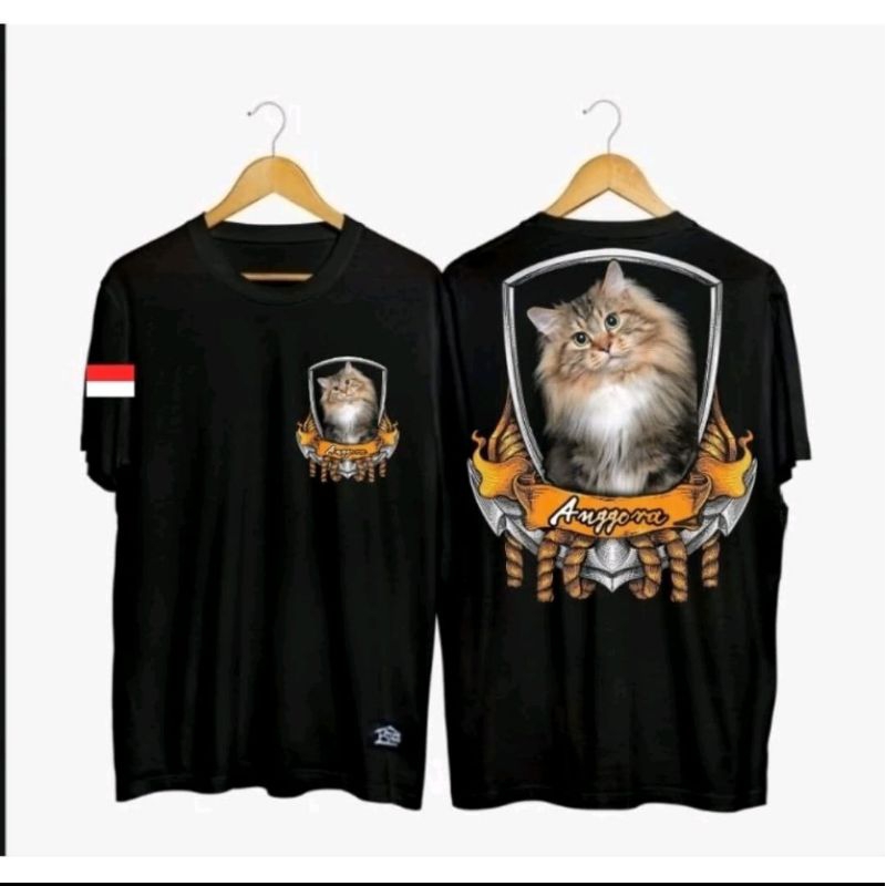 KAOS KUCING ANGGORA // KAOS PECINTA KUCING