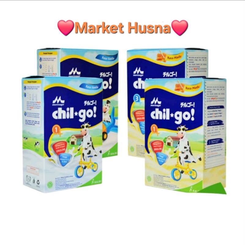 Chil Go 1+ / 3+ Rasa Vanila/ Madu 700gr