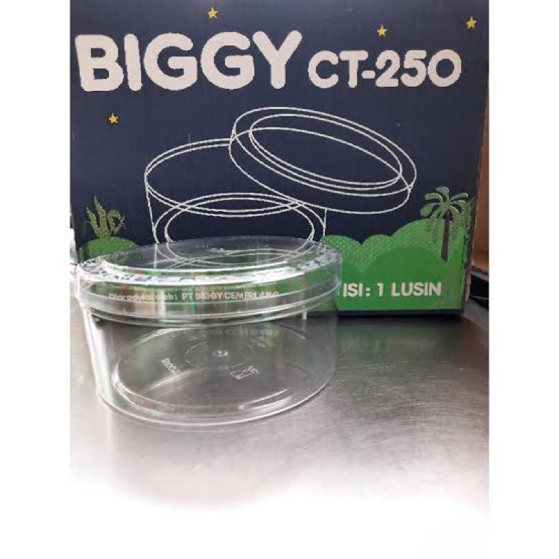 Biggy 500 Gram Mika Kode CT250 Toples Kue Kering Nastar / Toples Biggy 500 Gr CT 250 / CT-250