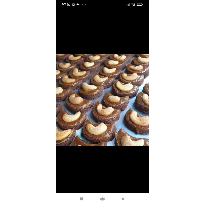 

Kue Coklat Mete/Mete Coklat/kue coklat/kue kering