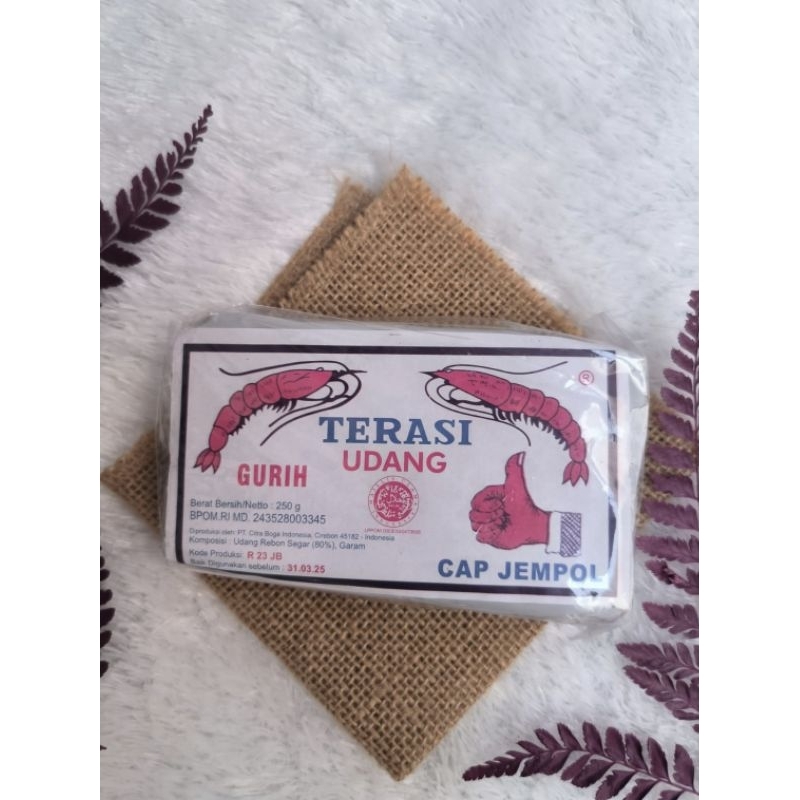 

Terasi udang cap jempol best seller