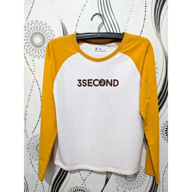 Crewneck sweater cewek 3second original murah