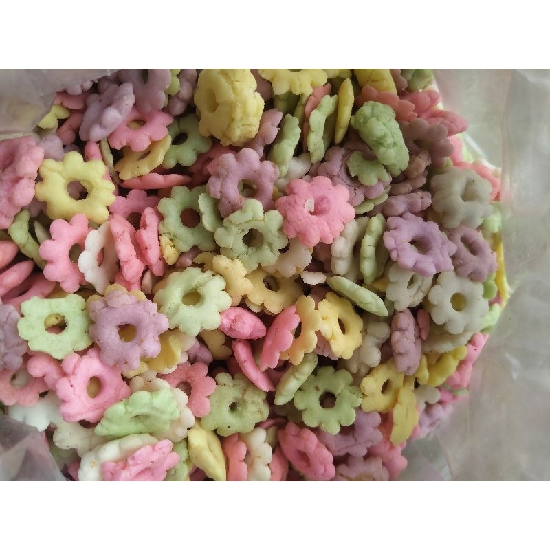 

[400 GRAM] SNACK SAKURA WARNA | SNACK KILOAN | SNACK LEBARAN | WAFA SNACK