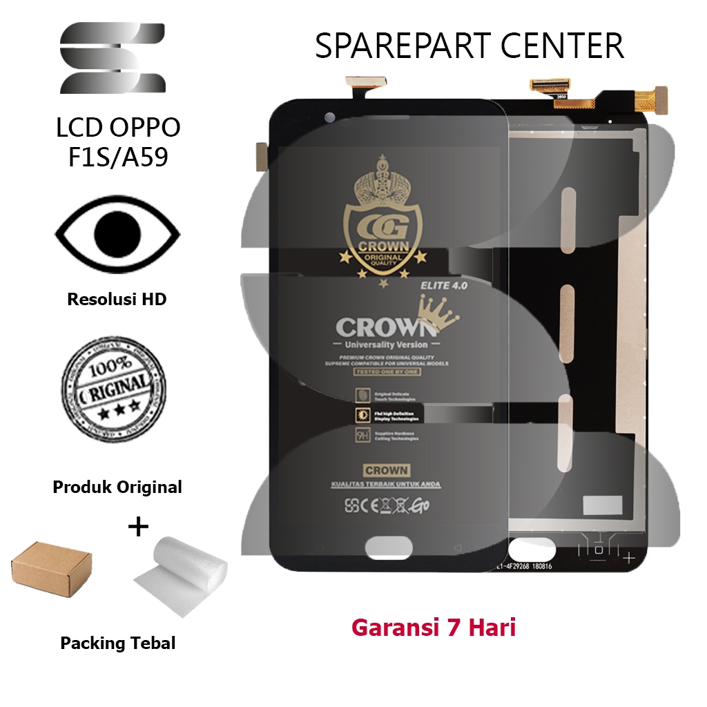 LCD OPPO F1S FULLSET TOUCHSCREEN - LCD OPPO A59 - LCD OPPO A59T - LCD OPPO A1601 COMPLETE ORIGINAL