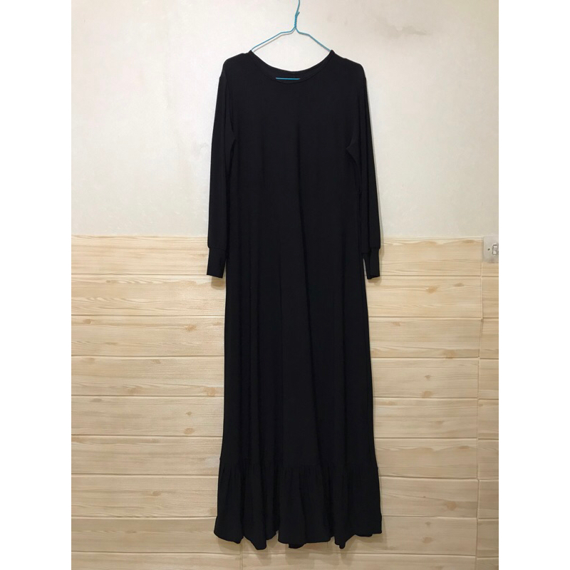 Gamis Wanita / Gamis Big Size / Gamis Polos / Baju Preloved / Gamis Preloved / Gamis Hitam