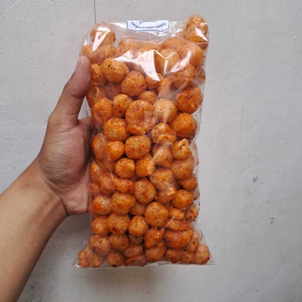 

Endog Lewo / Emplod / Cimol Kering Pedas Dan Gurih 250 g