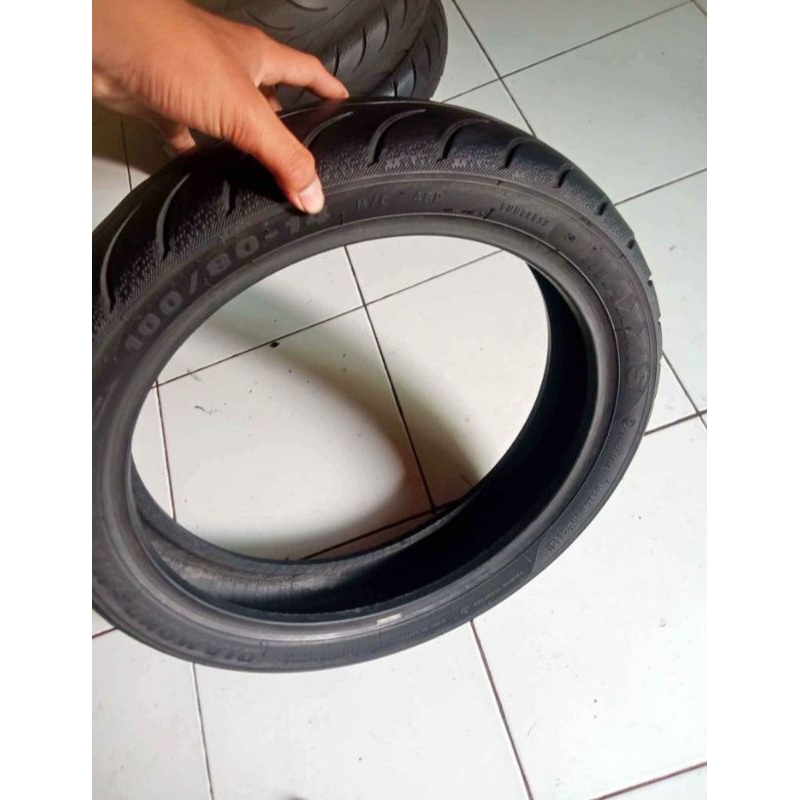 BAN MAXXIS 100/80-14