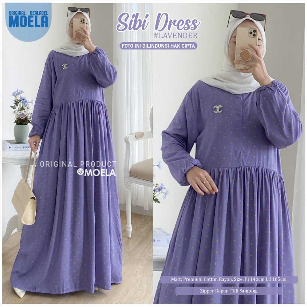 GAMIS DRESS SIBI LD 105 BY MOELA BERLABEL