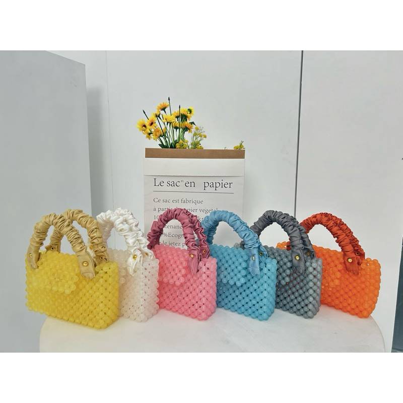 GEMAY BEADS BAG VOL. 2 / BEADED BAG / TAS MUTIARA / TAS MANIK / TAS MONTE / TAS UNIK / TAS LEBARAN /