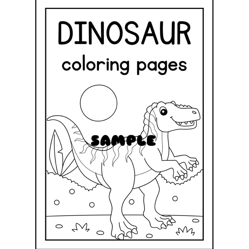 

Buku Mewarnai Dinosaurus