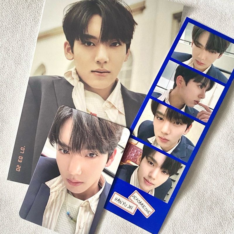 [ READY ] HAN YUJIN ZB1 MEMBERSHIP SET MEMBER KIT MEMKIT PHOTOCARD PC OFFICIAL ZEROBASEONE