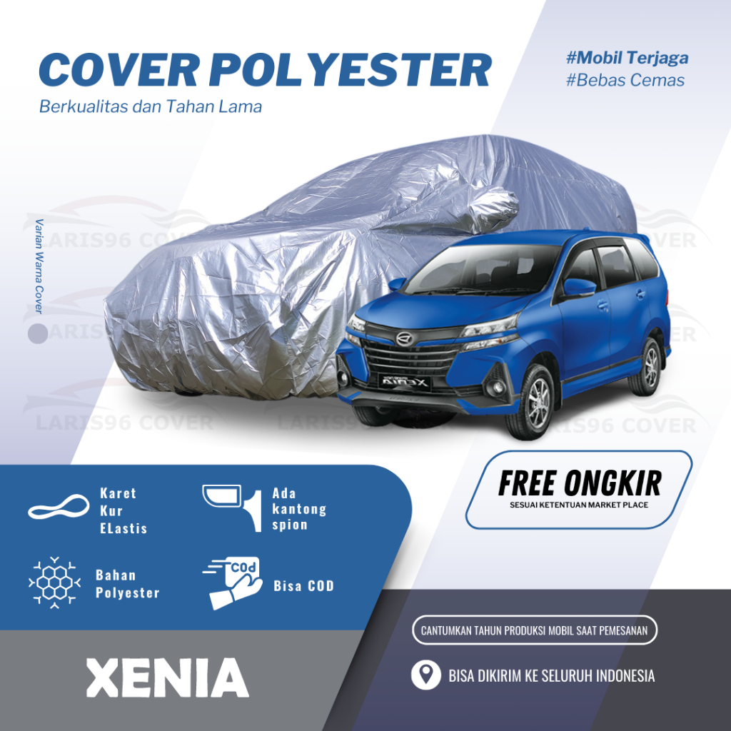 Body Cover Xenia Sarung Selimut Mantel Mobil Xenia Lama New 2014 2016 Waterproof