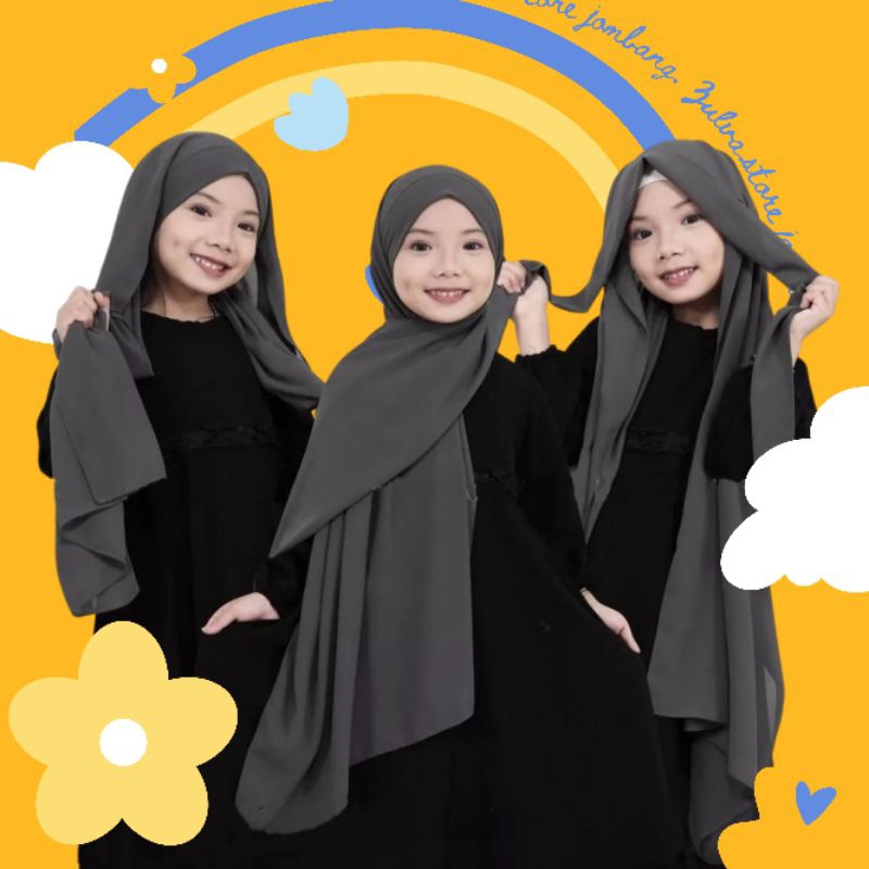 PASMINA MALAYSIA ANAK/ PASMINA KIDS/ PASMINA MELAYU/PASMINA INSTAN ANAK