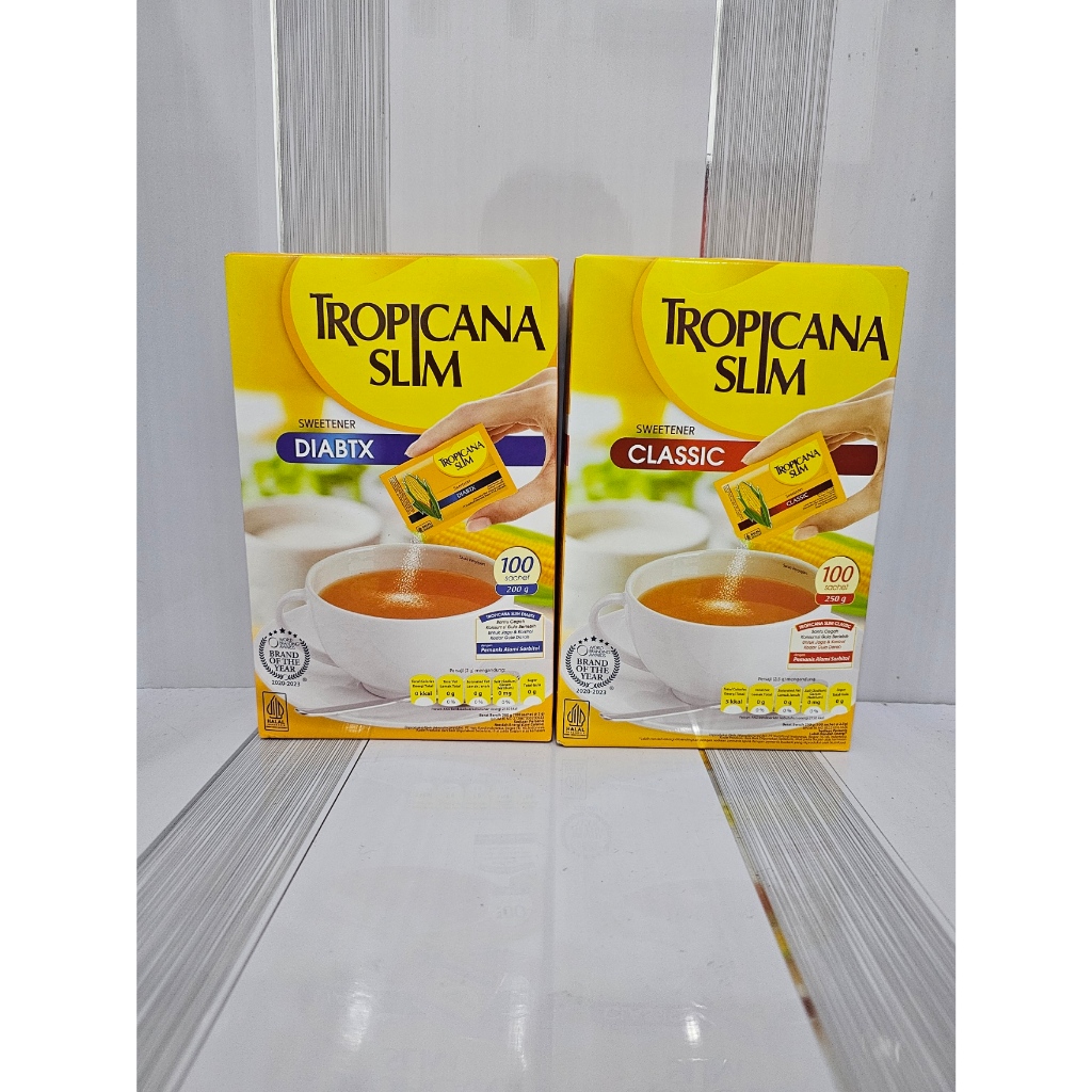 

Tropicana Slim isi 100 Sachet Classic / Diabetx