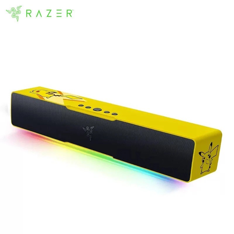 Speaker Sounbar Razer Leviathan V2 X Pikachu Pokemon Limited Edition