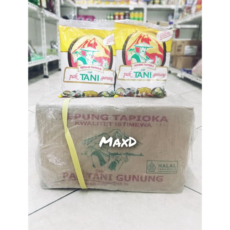 

Tepung Tapioka Pak Tani Gunung 500gr × 20 Pcs 1 Dus