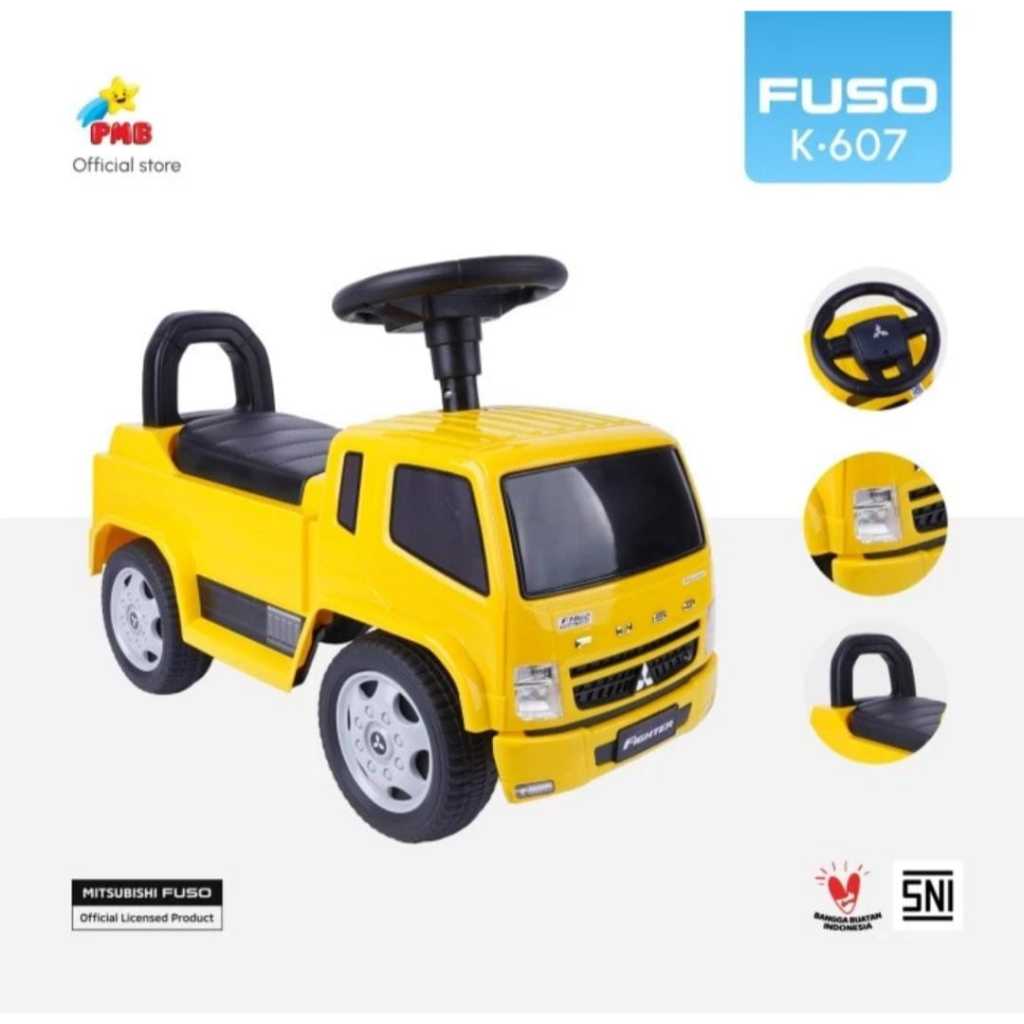 Mobil mobilan PMB Mitsubishi Fuso K607 K 607 PMB Toys mobil mobilan anak ride on car