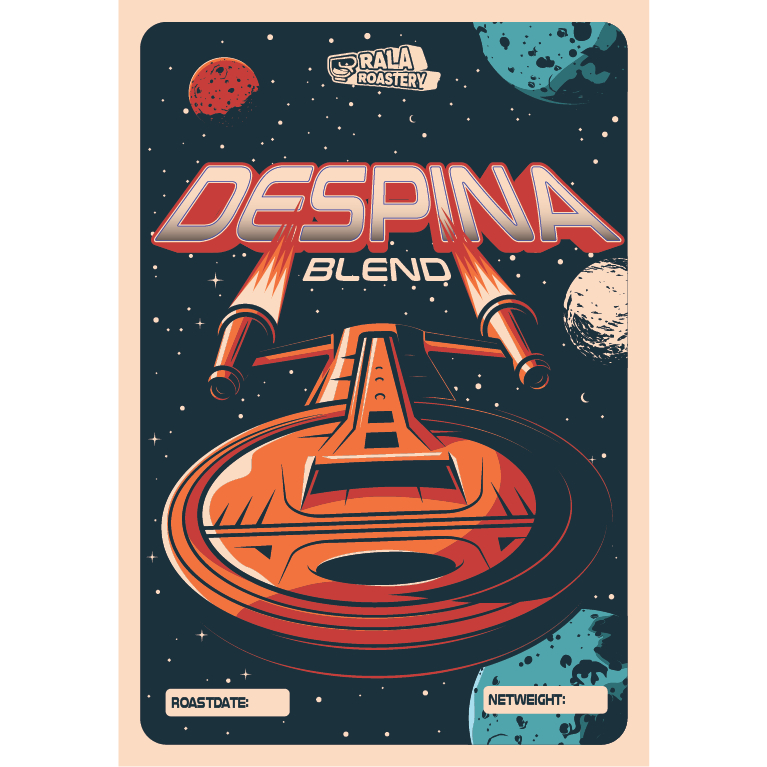 

PROMO House Blend Espresso Despina 1 Blend Arabika Robusta 1KG