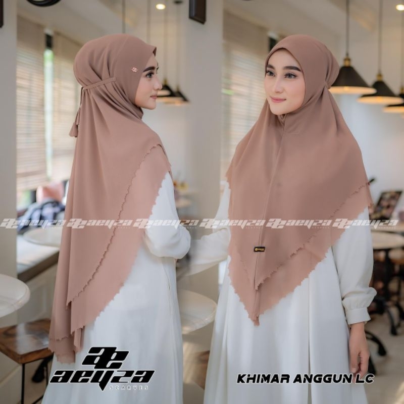 HIJAB KHIMAR SYAR'I CERUTY BABYDOLL ARMANI AEYZA BISA COD